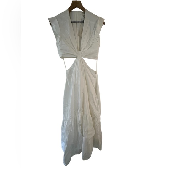 NWT A.L.C. Alexandria Dress in White Size 4 - Picture 5 of 11